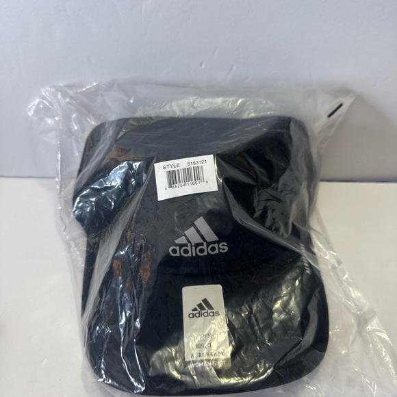 Adidas Black Women's Visor with Reflective Details - Picture 5 of 5